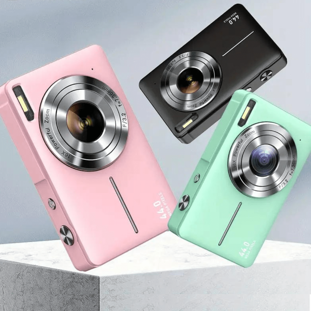 Glevato | Vintage Digital Camera | 1080p Video and HD Photos | Compact Design