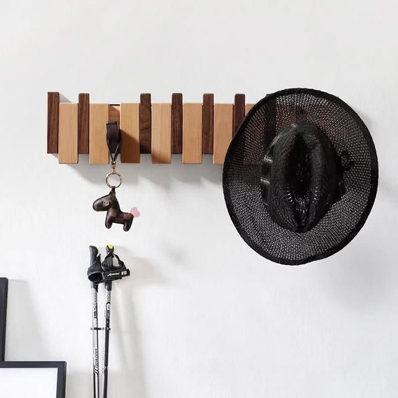 Glevato | Wall Hook in Piano Design | Handmade Wood | Natural