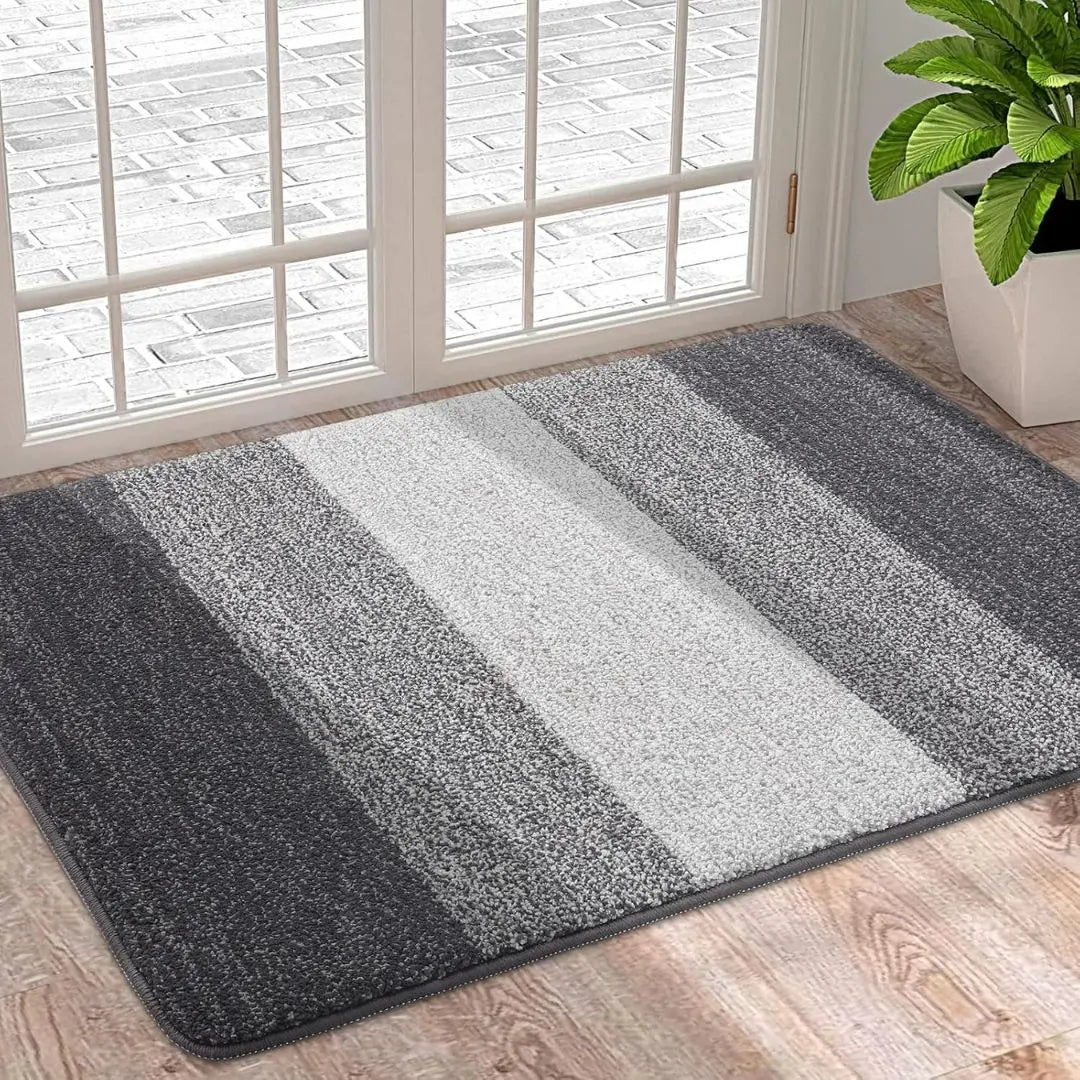 Glevato | Washable Door Mat for Entrances with Water-Absorbing Design
