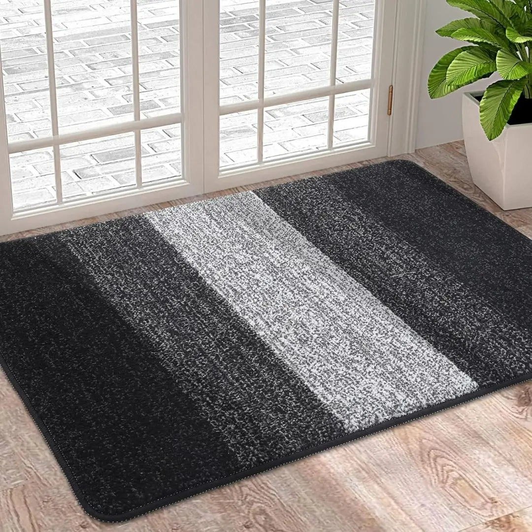 Glevato | Washable Door Mat for Entrances with Water-Absorbing Design