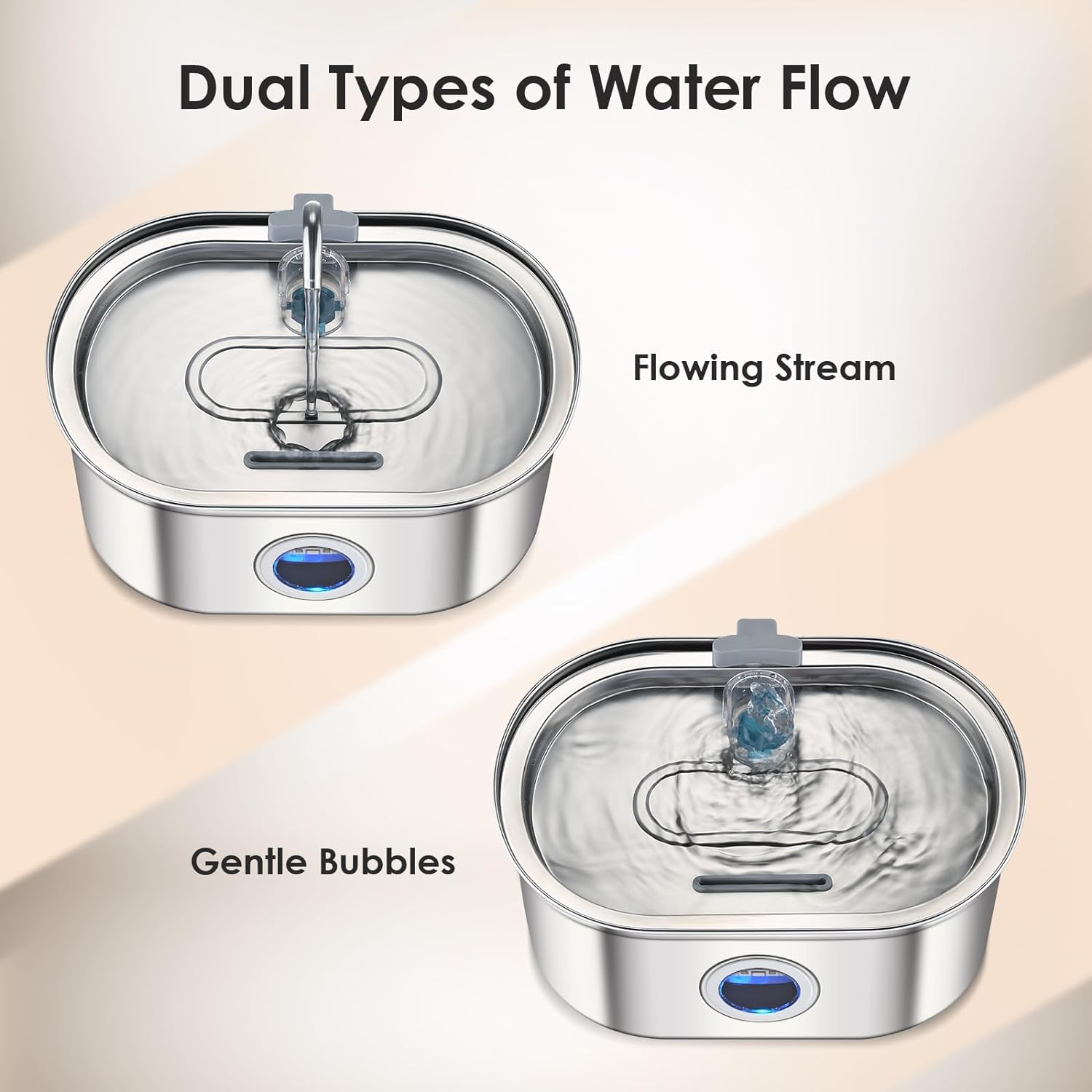Glevato | Water Fountain Stainless Steel 3.2L