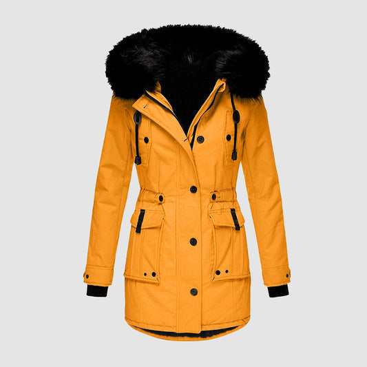 Glevato - Waterproof Winter Jacket with Hood for Women