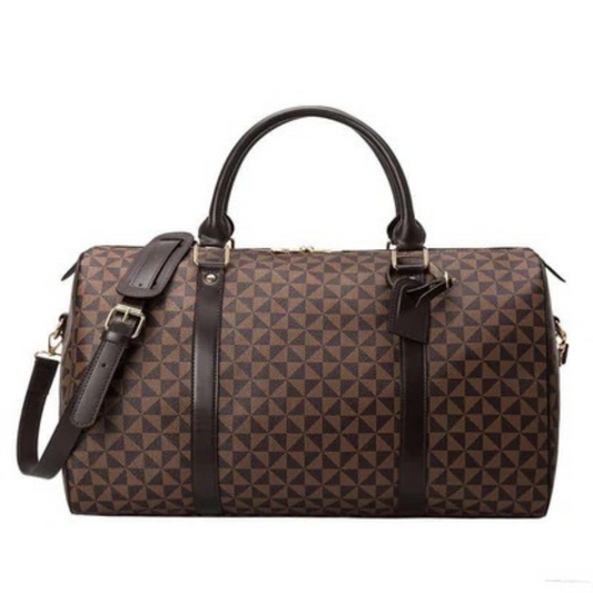 Glevato | Westman – Premium Leather Unisex Travel Bag Stylish Duffle Bag