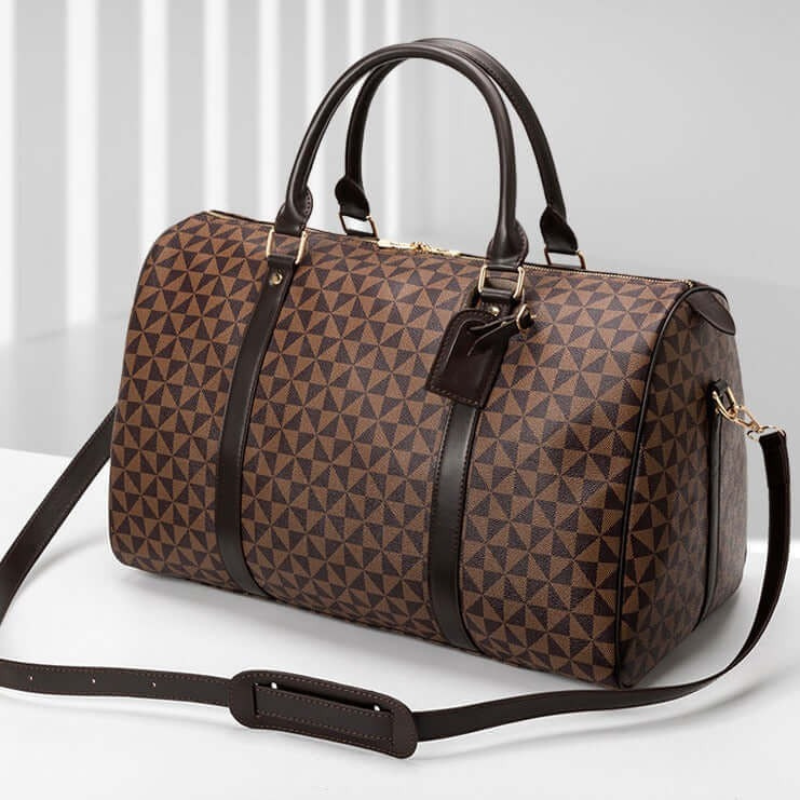 Glevato | Westman – Premium Leather Unisex Travel Bag Stylish Duffle Bag