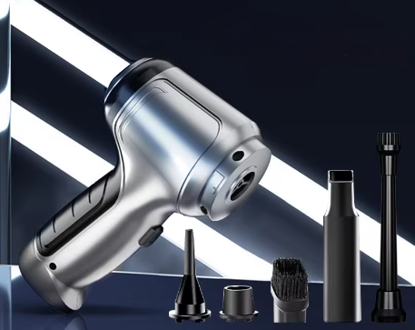 Glevato | Wireless Car Vacuum Cleaner with 95000PA Suction Power – Lightweight & Silent