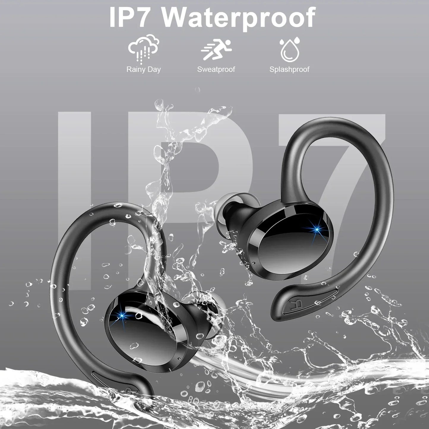 Glevato | Wireless Earbuds with Long Battery Life – SecureFit – (Buy 1 Get 1 Free)
