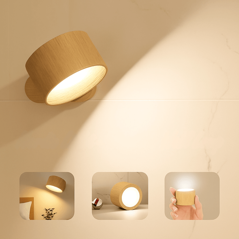 Glevato | Wireless Nordic Wall Lamp with Remote Control