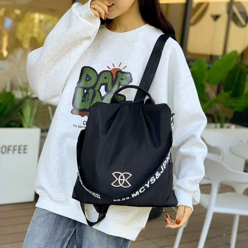 Glevato | Women's Anti-Theft Backpack Bag Ruched
