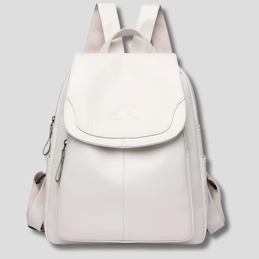 Glevato | Women's Anti-Theft Backpack with Embossed Detail
