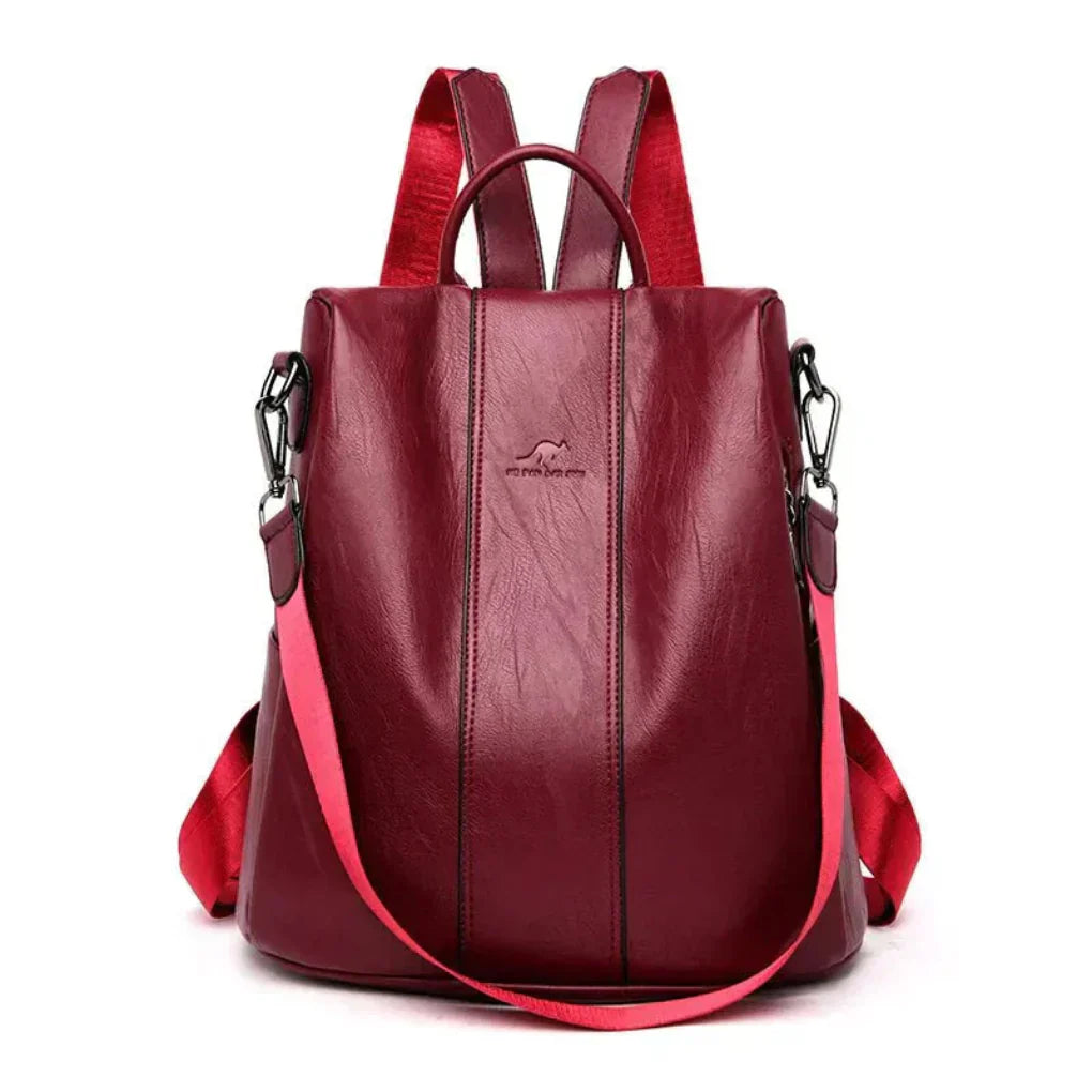 Glevato | Women's Convertible Anti-Theft Backpack with Hidden Pockets