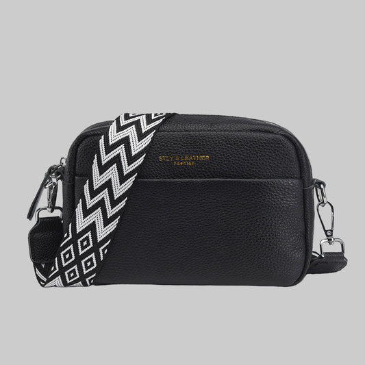 Glevato | Women's Crossbody Bag Geometric Strap