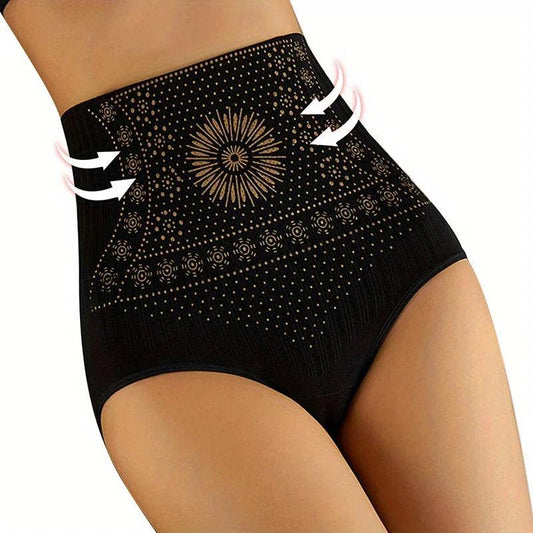 Glevato | Women's High-Waisted Shapewear Briefs with Tummy Control