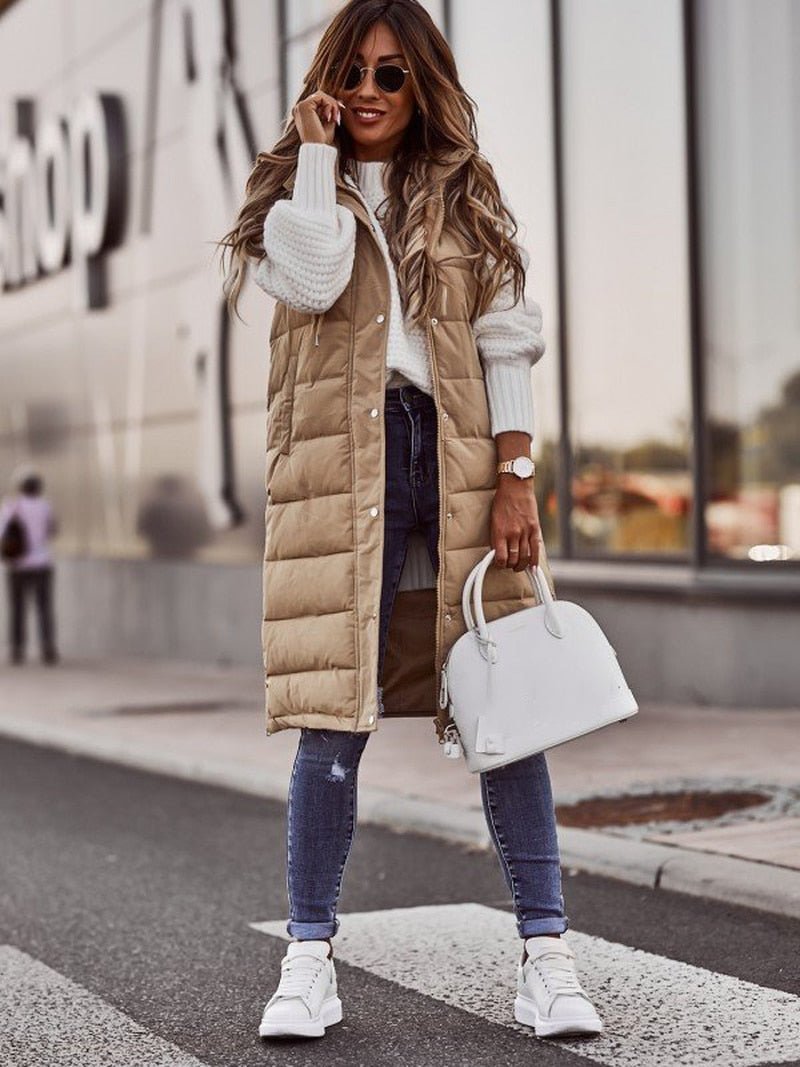 Glevato | Women's Long Bodywarmer Vest