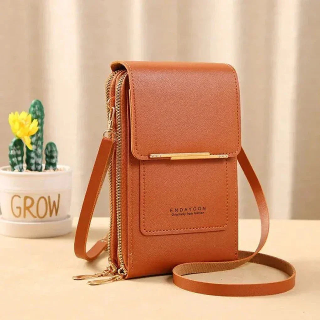 Glevato | Women's Phone Crossbody Bag with Touch Screen Pocket