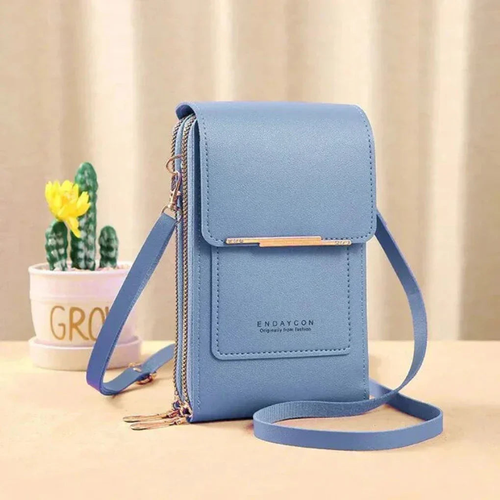 Glevato | Women's Phone Crossbody Bag with Touch Screen Pocket
