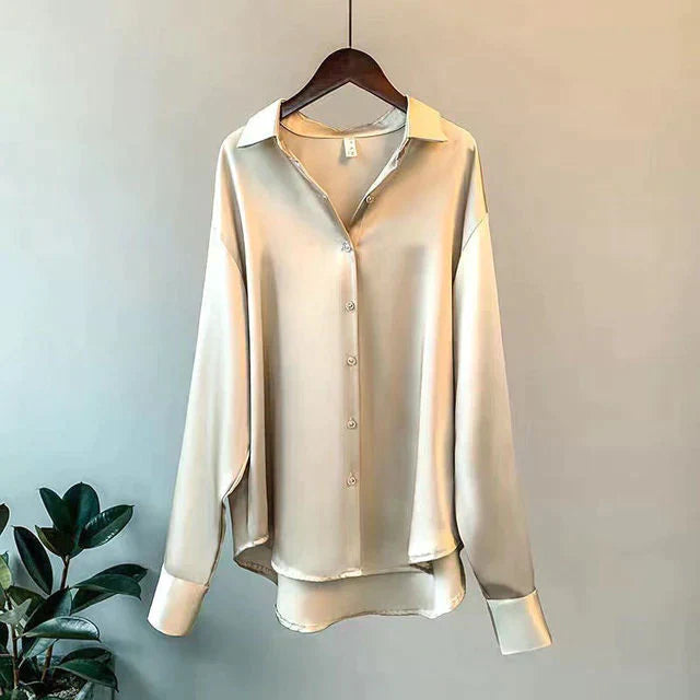 Glevato - Women's Satin Shirt