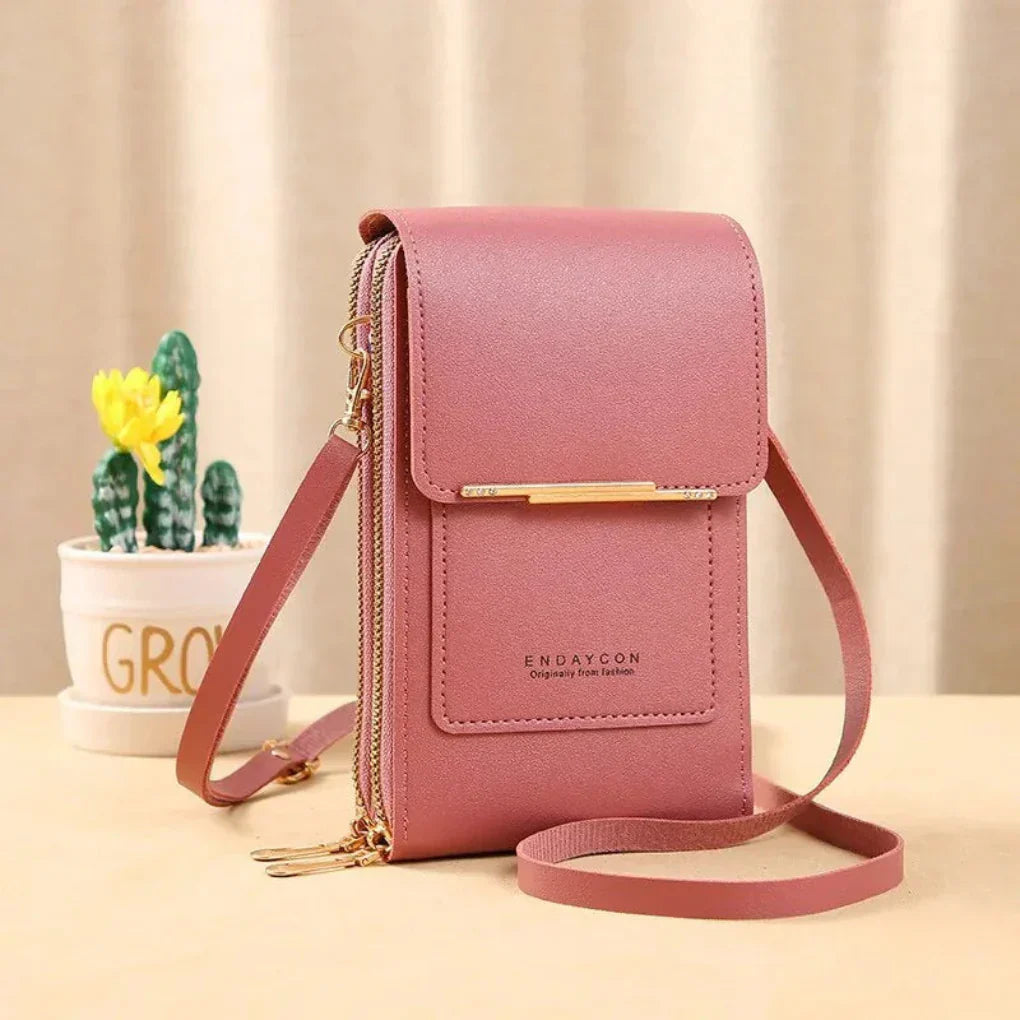 Glevato | Women's Shoulder Phone Bag with Touchscreen Pocket