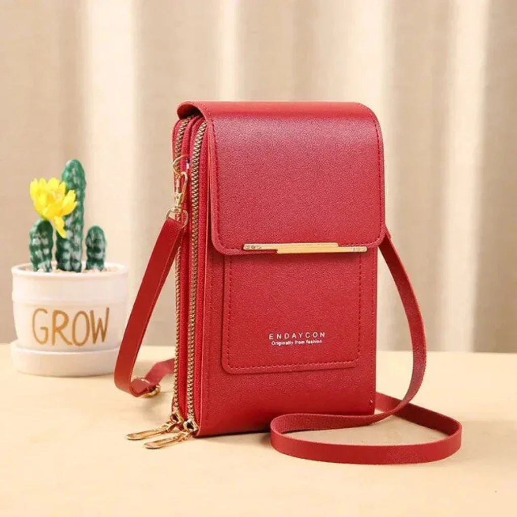 Glevato | Women's Shoulder Phone Bag with Touchscreen Pocket