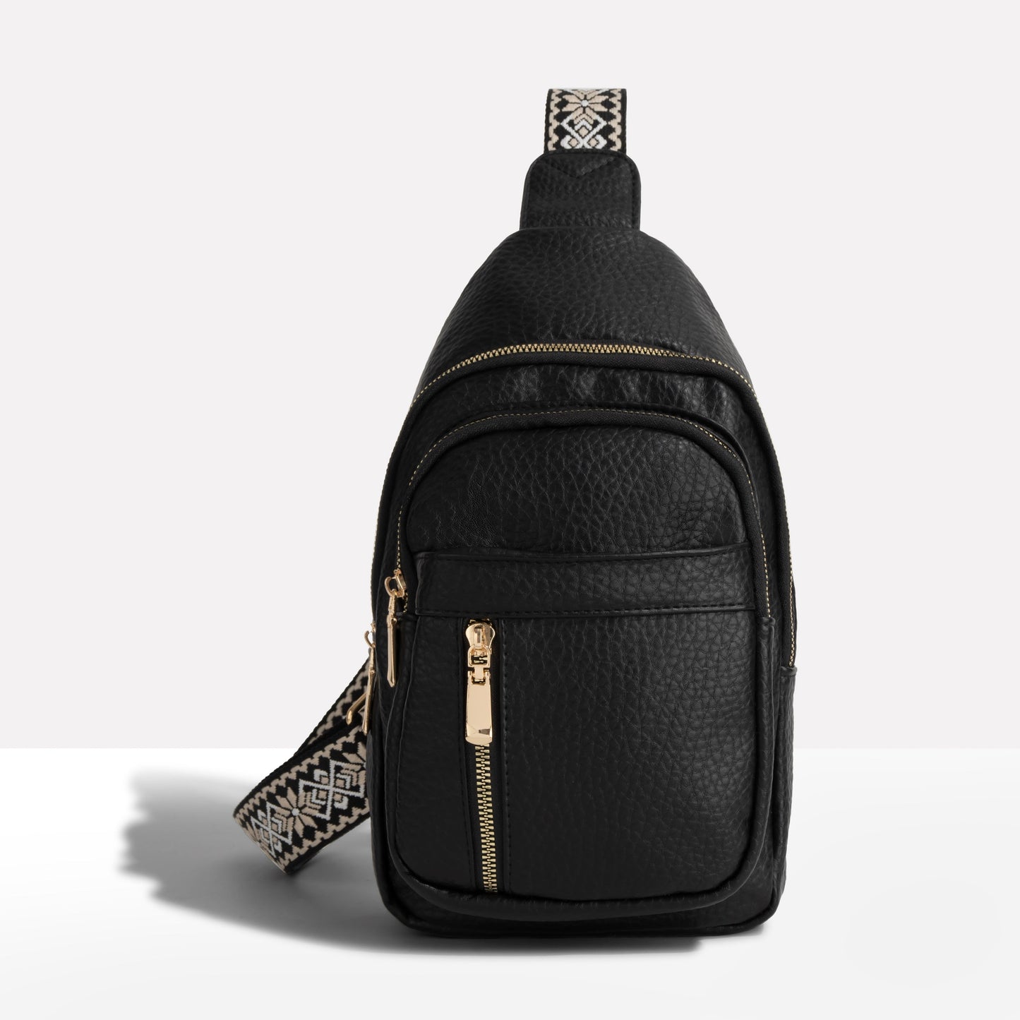 Glevato | Women's Sling Backpack with Embellished Strap