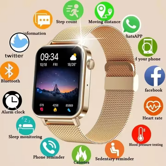 Glevato | Women's Smartwatch with Fitness Tracking