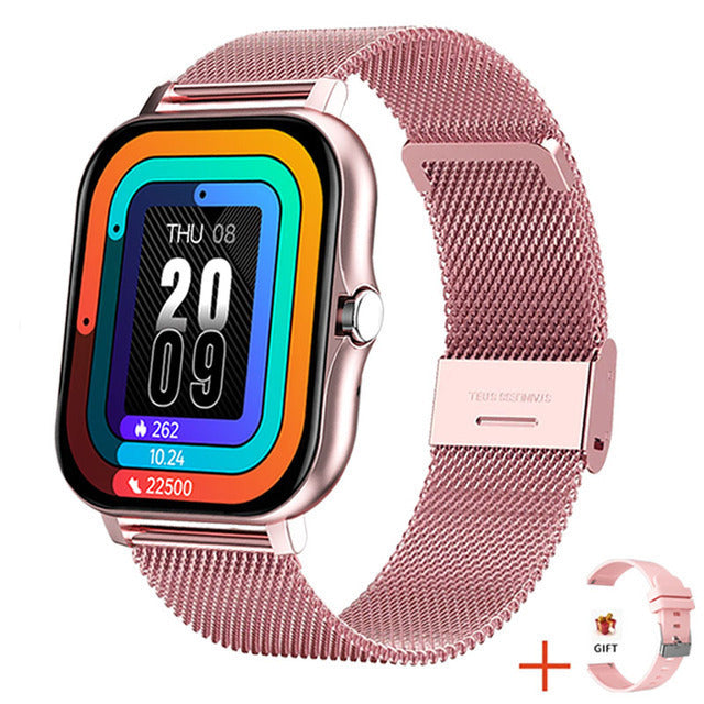 Glevato | Women's Smartwatch with Slim Mesh Band