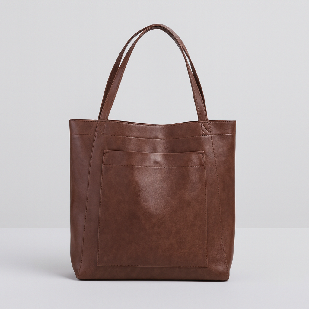 Glevato | Women's Tote Shoulder Bag with Exterior Pocket