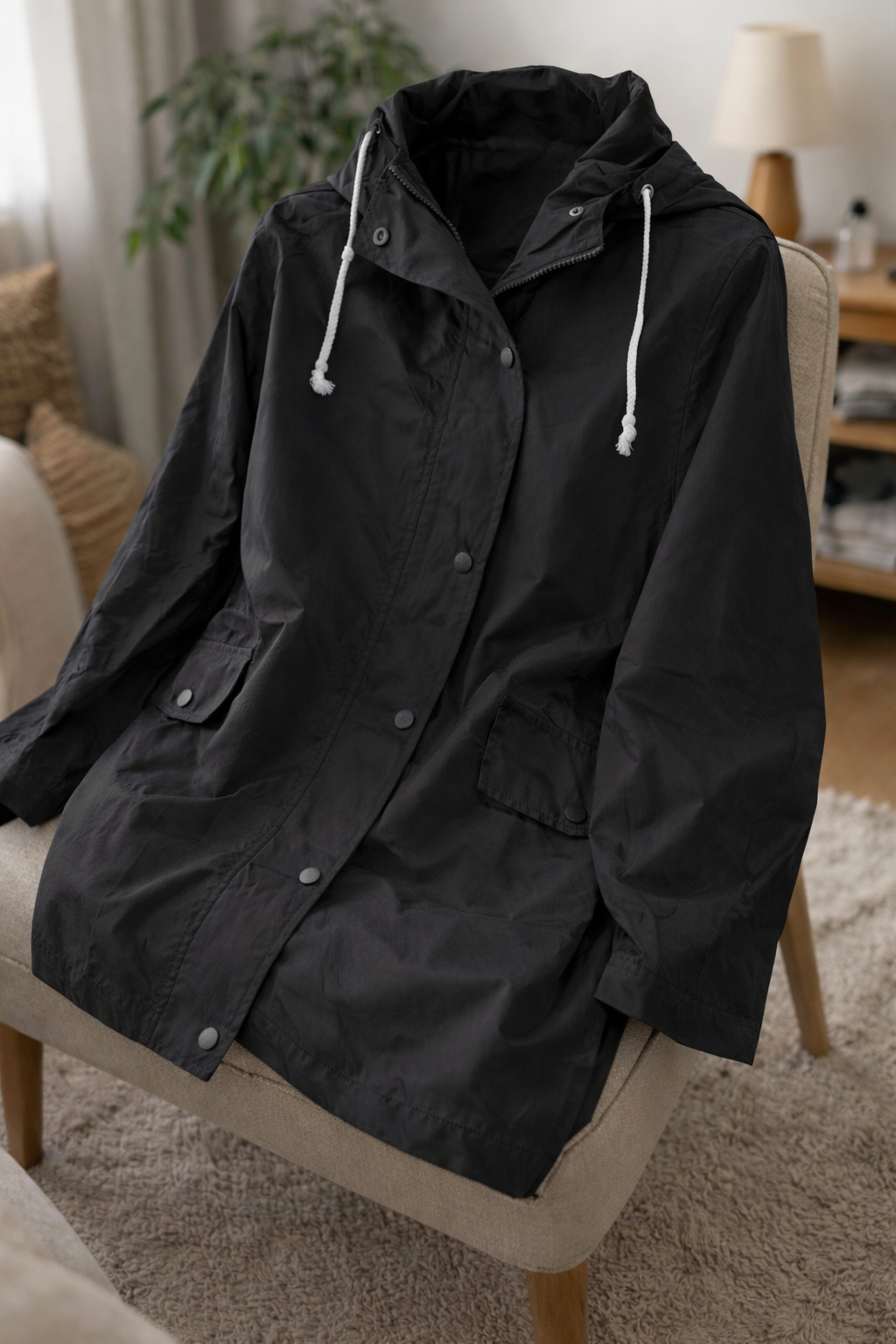 Glevato Women's Transitional Jacket with Hood Lightweight