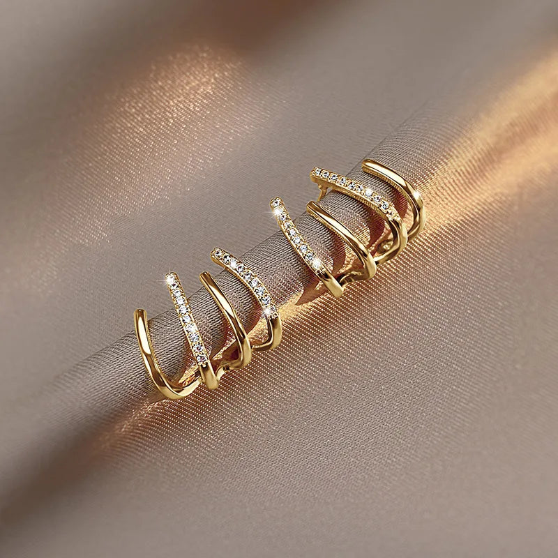 Glevato | Women’s Twist Earrings | Lightweight Statement Jewelry | Hypoallergenic Finish