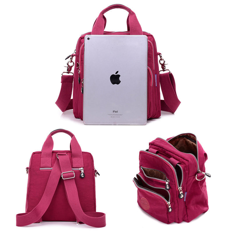 Glevato | Women's Water-Resistant 3-Way Crossbody Bag