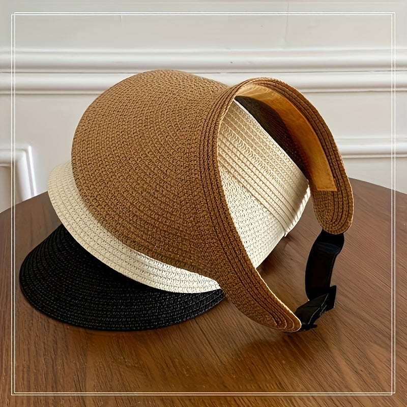 Glevato | Women's Wide Brim Sun Visor Hat