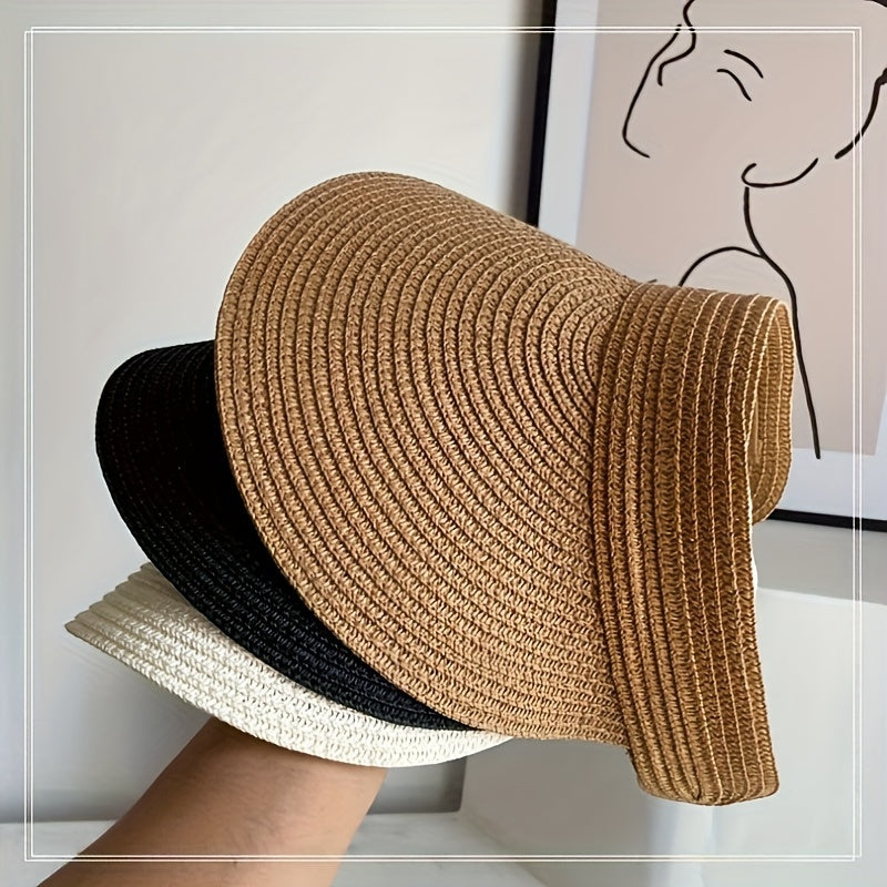 Glevato | Women's Wide Brim Sun Visor Hat
