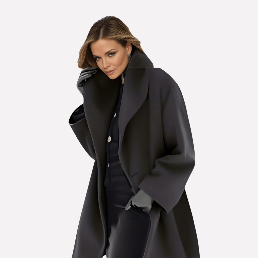 Glevato | Women's Wide Collar Coat
