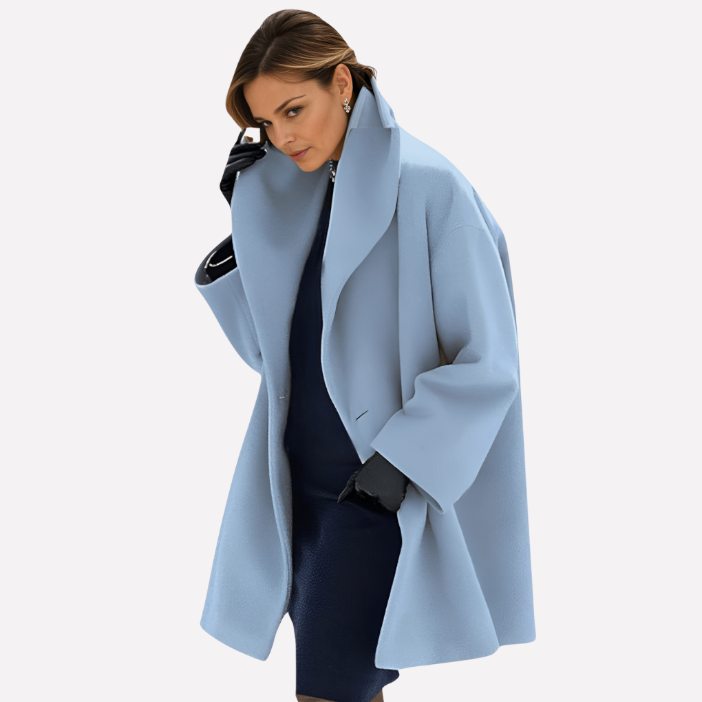 Glevato | Women's Wide Collar Coat