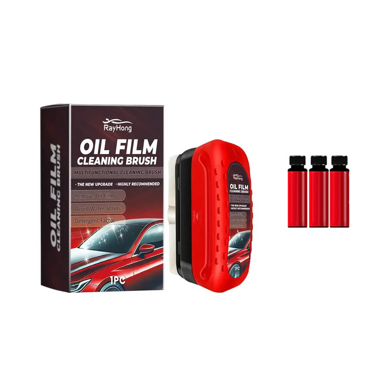 Handy Glass Cleaner - Perfect Visibility for Car Windows and Glass Surfaces
