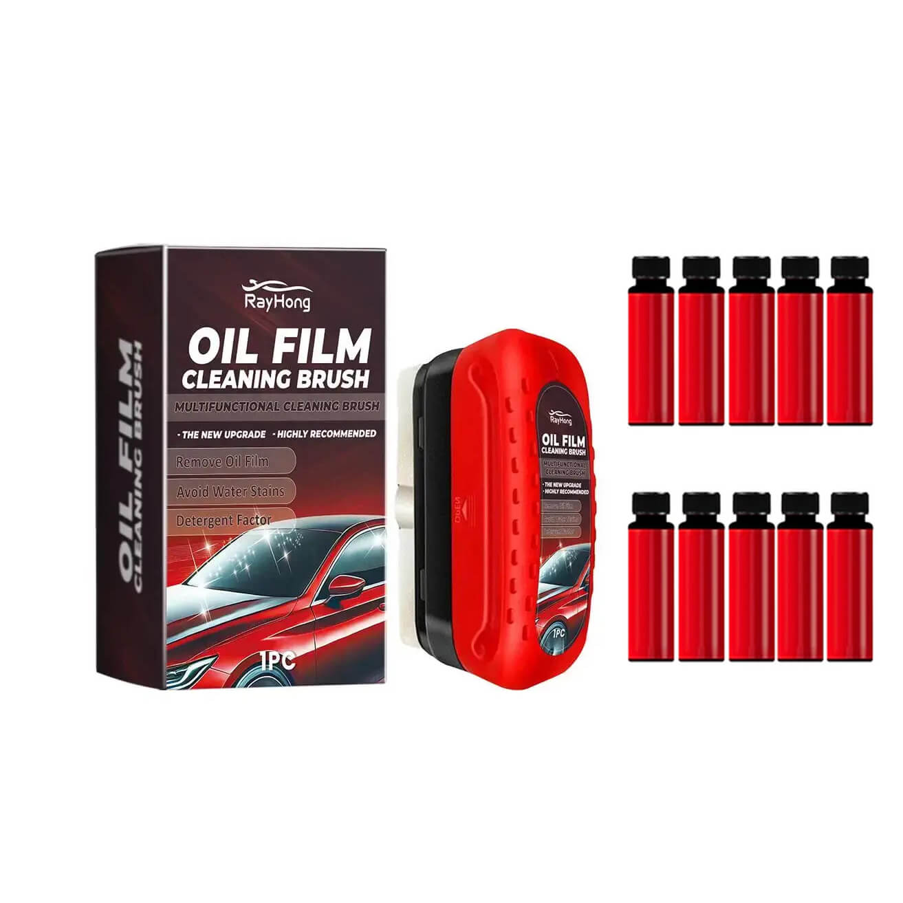 Handy Glass Cleaner - Perfect Visibility for Car Windows and Glass Surfaces