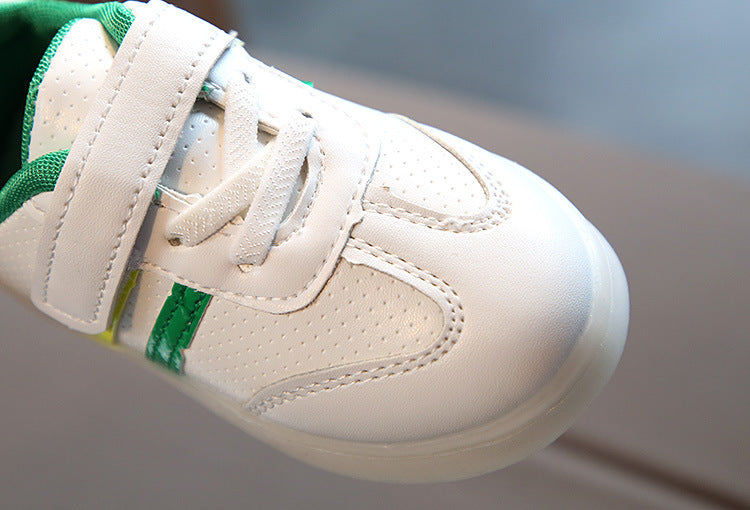 LED Kids Sneakers with Flexible Sole