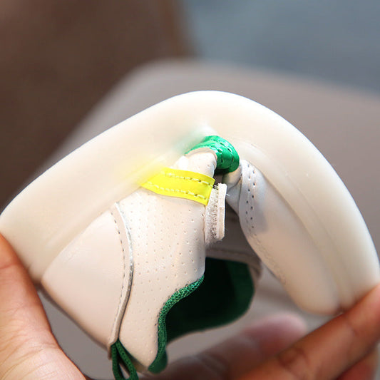 LED Kids Sneakers with Flexible Sole