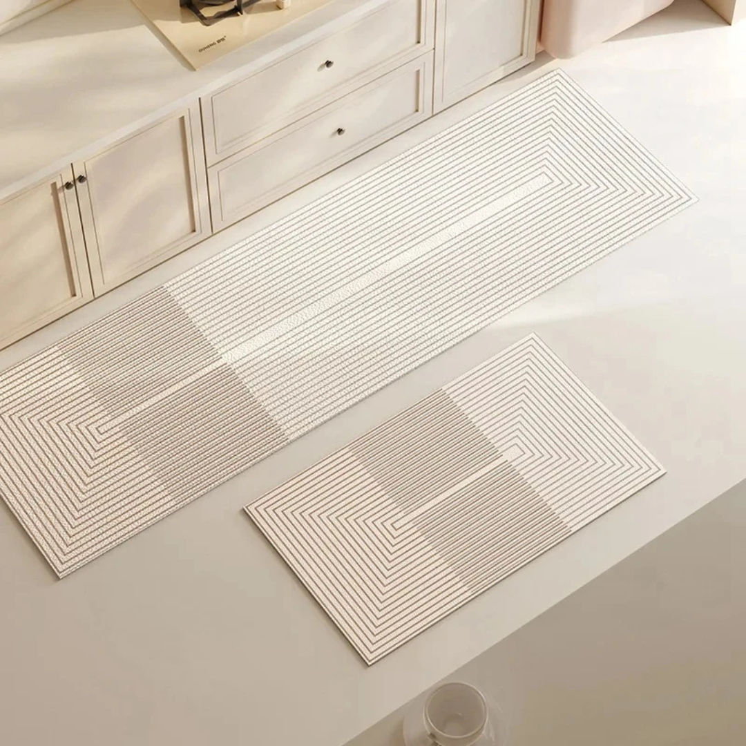 LuxéMat Luxury Kitchen Mat | Absorbent and Quick-Drying Kitchen Mat for Optimal Hygiene