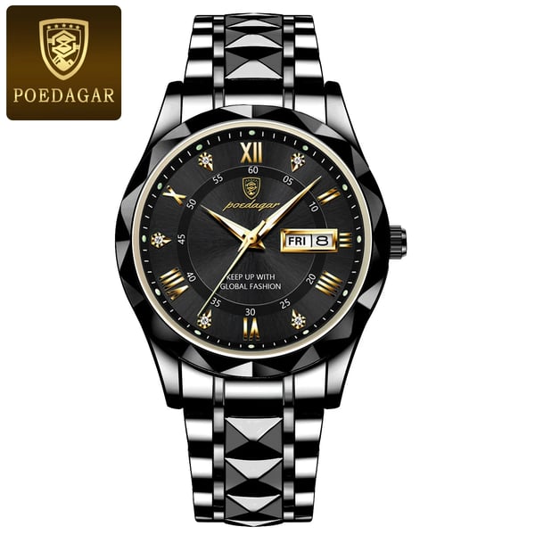 Luxury Waterproof Men's Watch from Premium Brand with Luminous Function