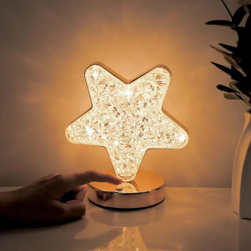 Magical Crystal Table Lamp with Dimming Function - Celestia