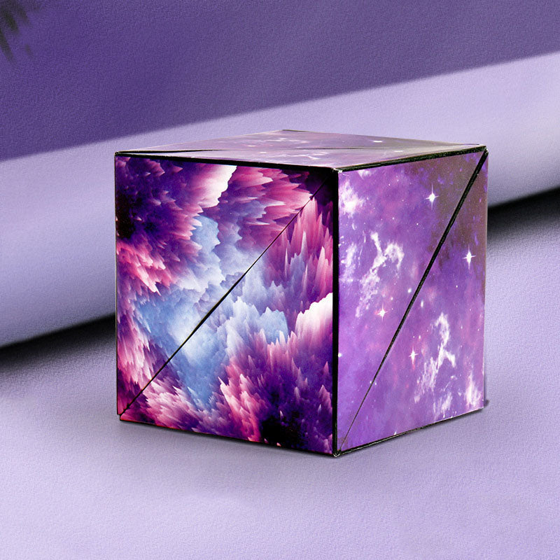 Magical Magnetic Cube 70 Different Shapes Learning Education Kids Toy
