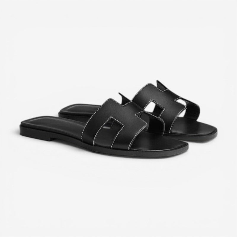 Margot – Flat Strappy Sandals with Non-Slip Sole