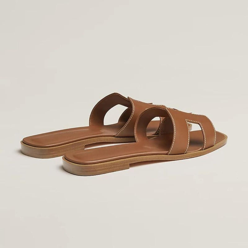 Margot – Flat Strappy Sandals with Non-Slip Sole