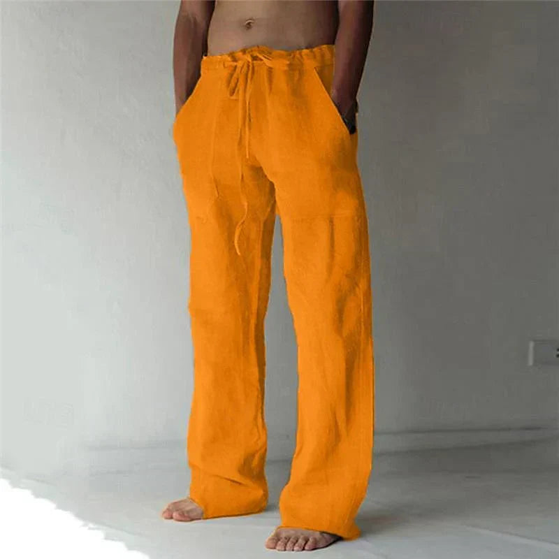 Men's Casual Fit Pants with Side Pockets