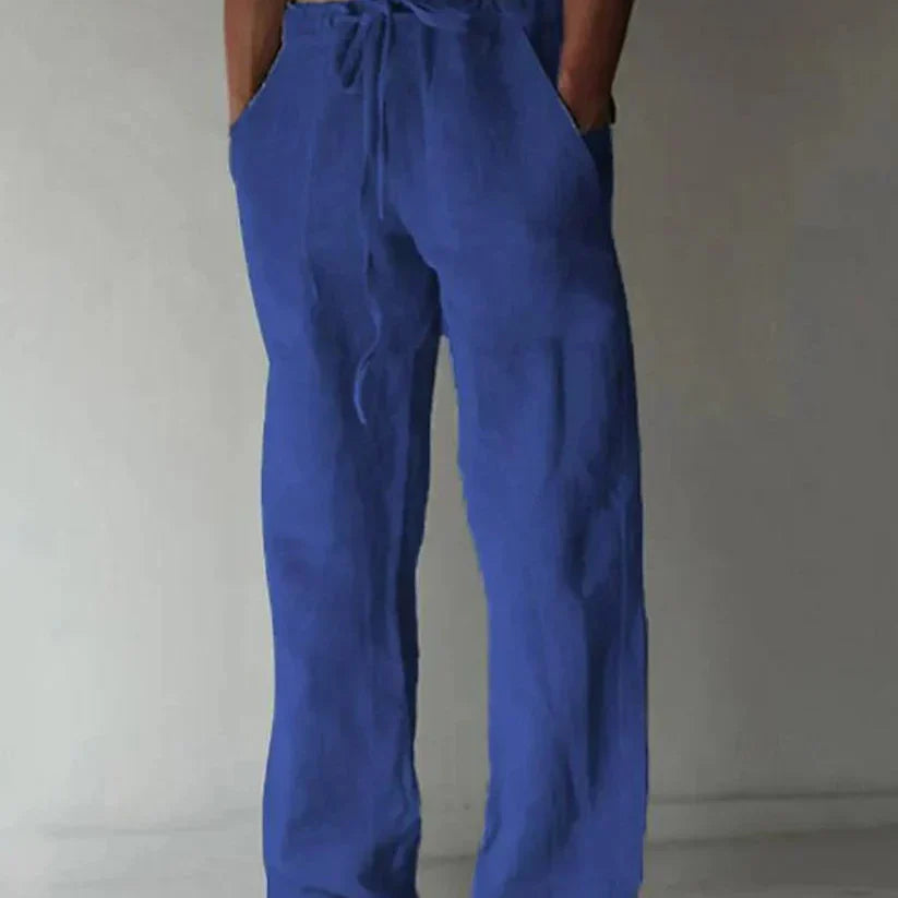 Men's Casual Fit Pants with Side Pockets