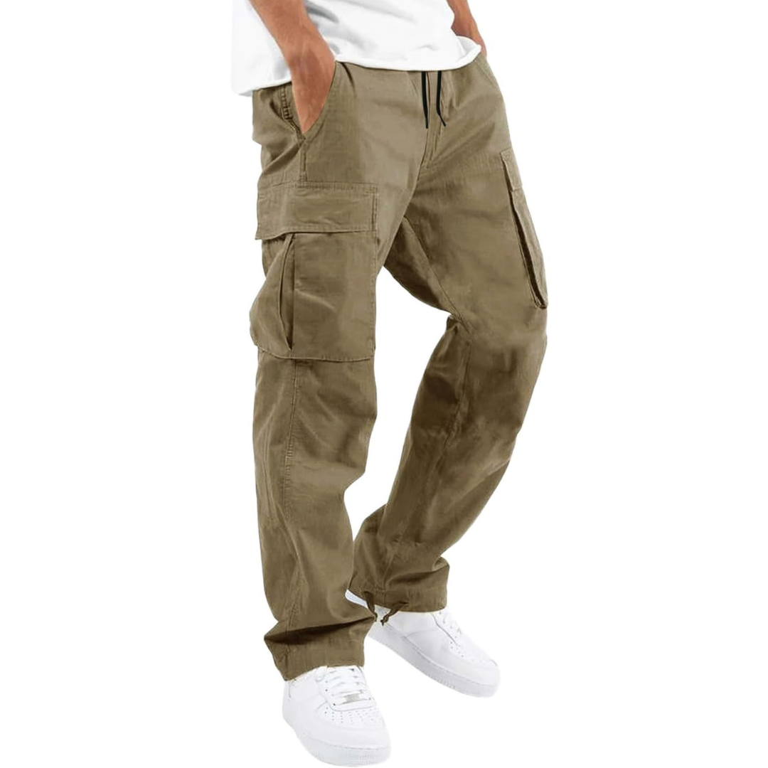 Men's Cotton Cargo Joggers - Arno