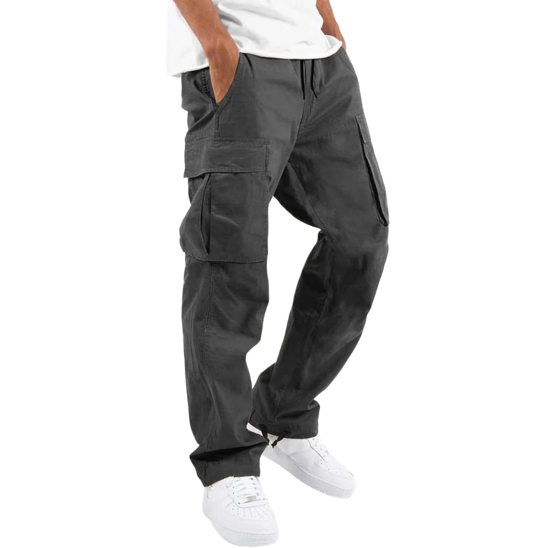 Men's Cotton Cargo Joggers - Arno