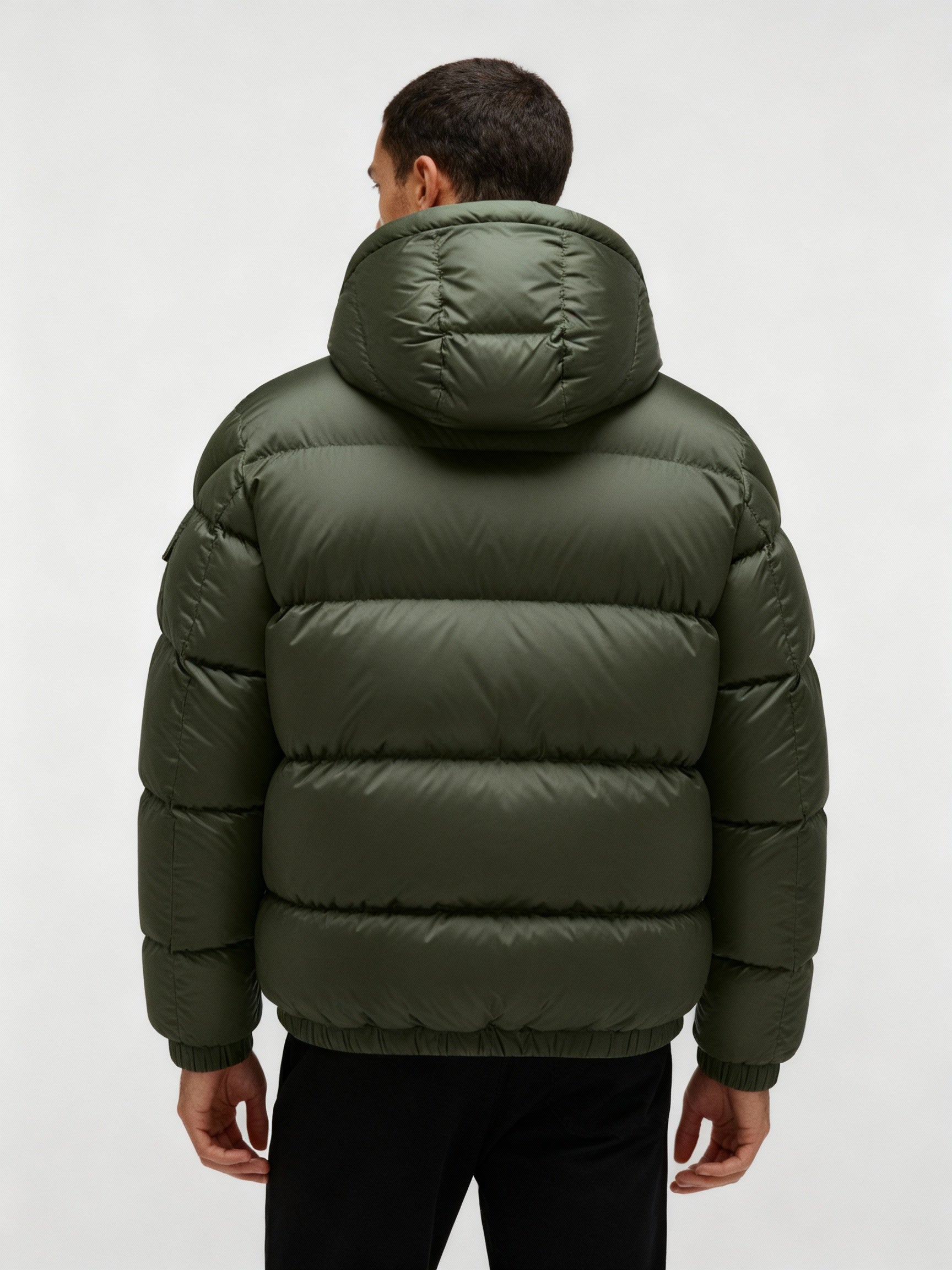 Men's Down Puffer Jacket with Warmth & Hood | Glevato