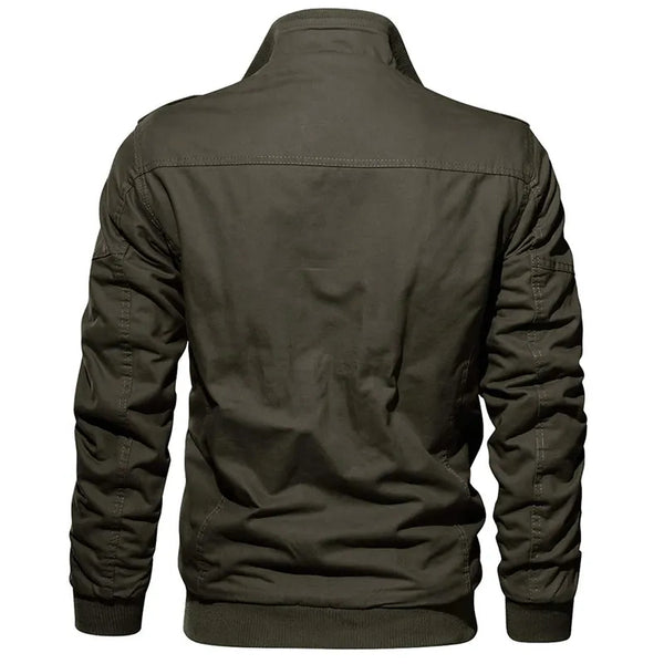 Modern Long Sleeve Aviator Jacket