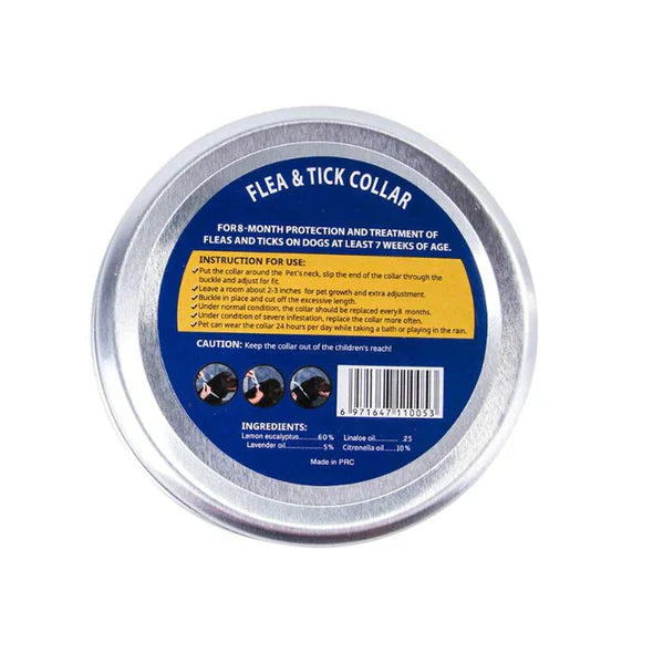NaturalDefense - 8+ Months Protection Against Ticks and Fleas Glevato